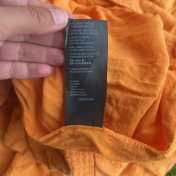 Maeve Anthropologie orange dress size Medium - Picture 5 of 5